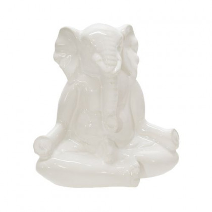 Sagebrook - 7" Polyresin Yoga Dog