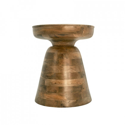 Sagebrook Wood Side Table - Brown