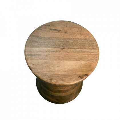 Sagebrook Wood Side Table - Brown