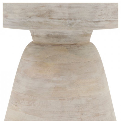 Sagebrook Wood Side Table - White