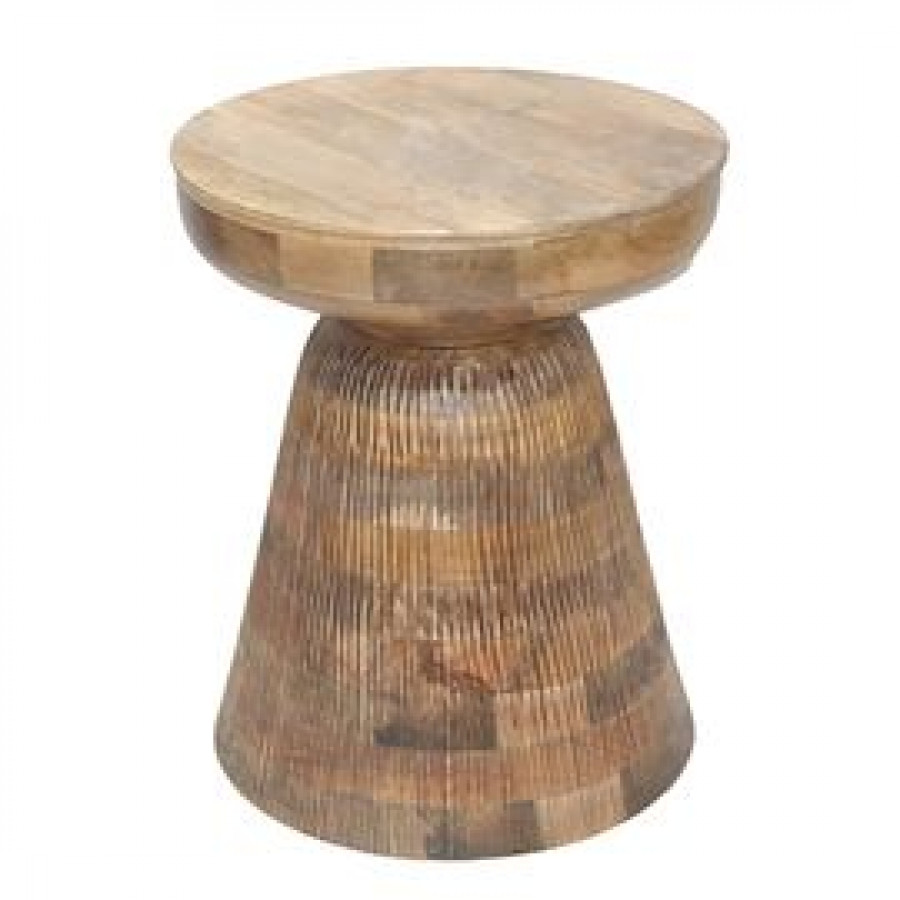 Sagebrook Wood Side Table - Brown