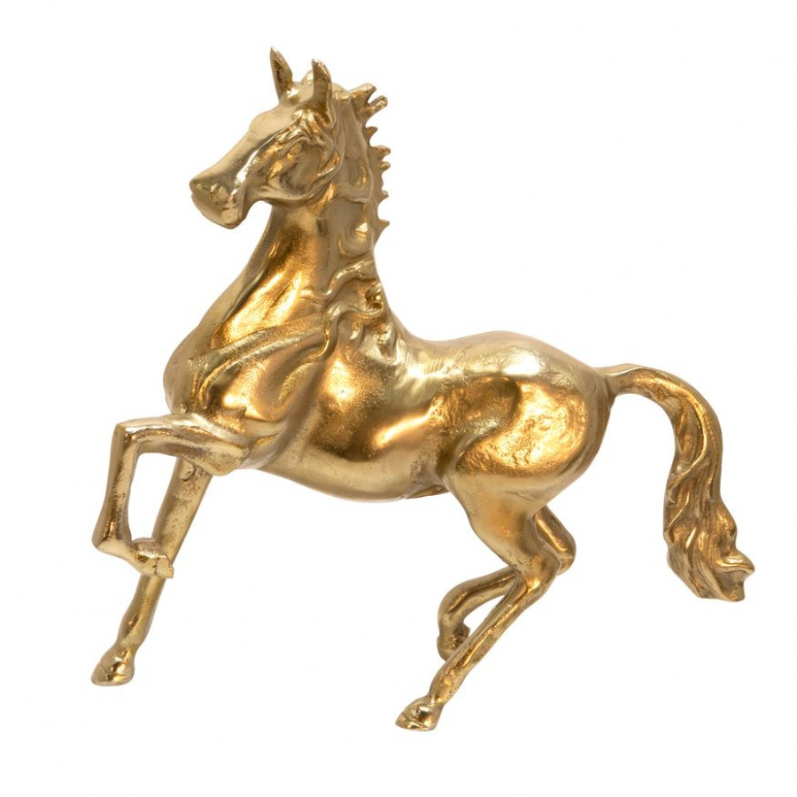 Sagebrook - 16" Horse Sculpture in Gold
