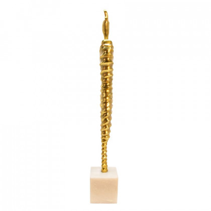 Sagebrook 27" Metal Modern Female Mummy Decor - Gold