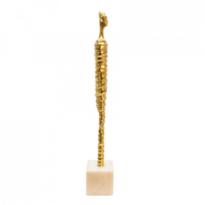 Sagebrook 27" Metal Modern Male Mummy Decor - Gold