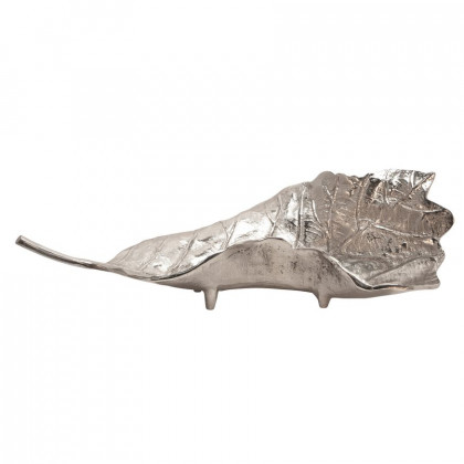 Sagebrook - 22" Metal Leaf Platter