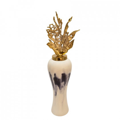 Sagebrook - 5" Planter With Wood Stand
