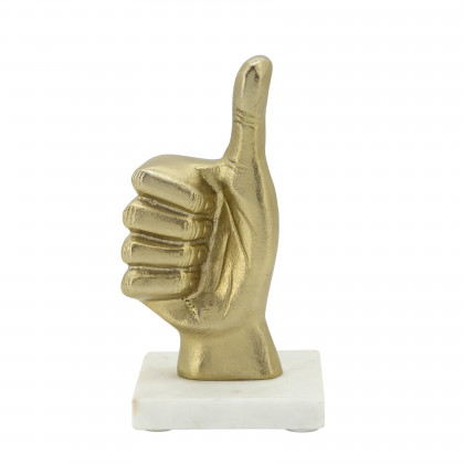 Sagebrook - 8" Metal Peace Sign