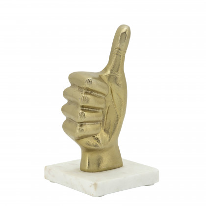 Sagebrook - 8" Metal Thumbs Up