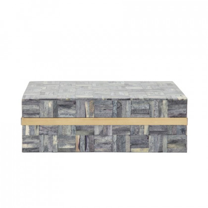 Sagebrook - Rectangular Box (Set Of 2) in Gray