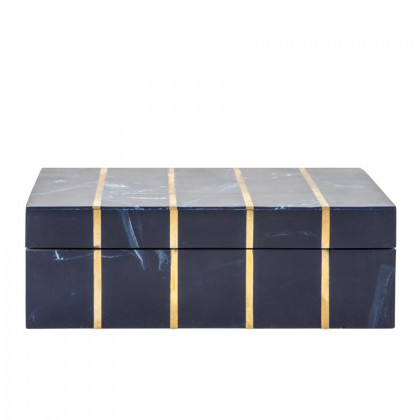 Sagebrook - 9"x6" Rectangular Box in Blue