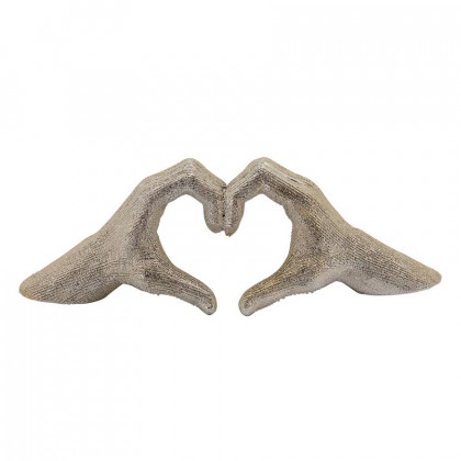 Sagebrook - 5" Hand-heart