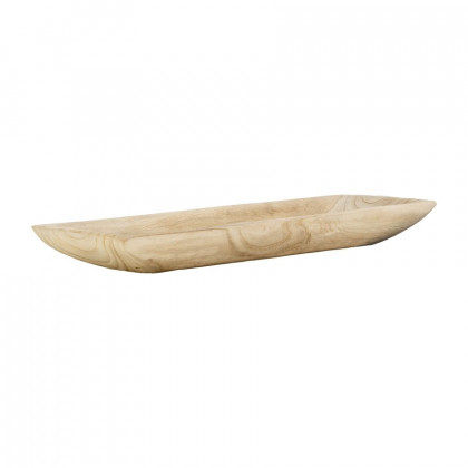 Sagebrook 15"/20" Wood Rectangular Tray (Set Of 2) - Natural