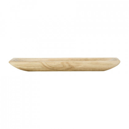 Sagebrook 15"/20" Wood Rectangular Tray (Set Of 2) - Natural