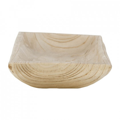 Sagebrook 15"/20" Wood Rectangular Tray (Set Of 2) - Natural