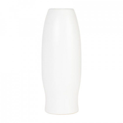 Sagebrook 14" Face Vase - White