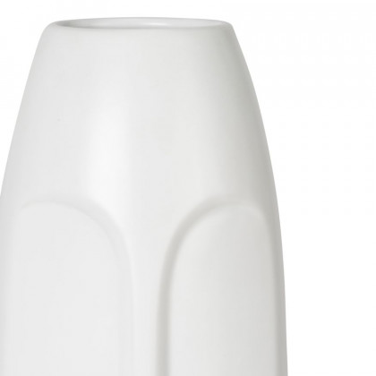 Sagebrook 14" Face Vase - White