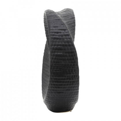 Sagebrook 8" Textured Table Top Decor - Black