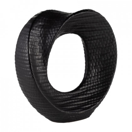 Sagebrook 10" Textured Table Top Decor - Black