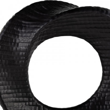 Sagebrook 10" Textured Table Top Decor - Black