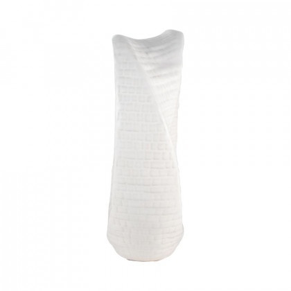 Sagebrook 8" Textured Table Top Decor - White