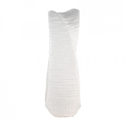 Sagebrook 10" Textured Table Top Decor - White
