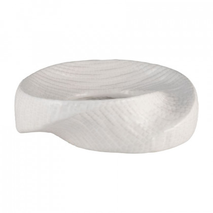 Sagebrook 10" Textured Table Top Decor - White