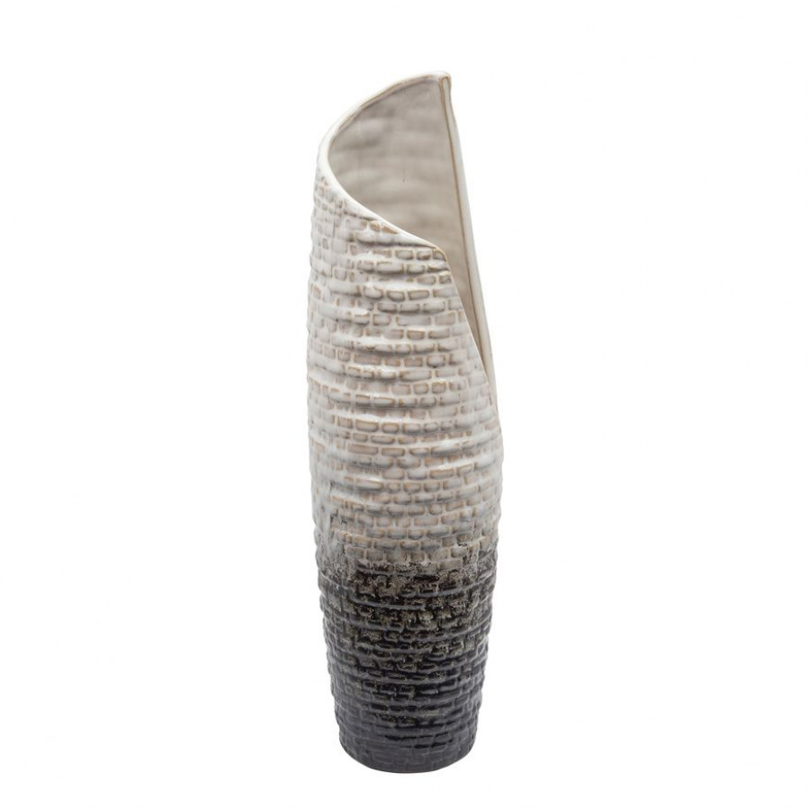 Sagebrook - 16" Textured Vase in Cream
