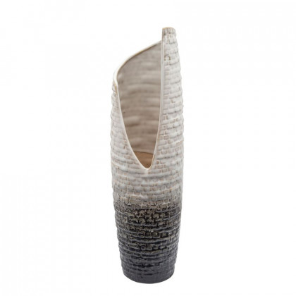 Sagebrook - 16" Textured Vase in Cream