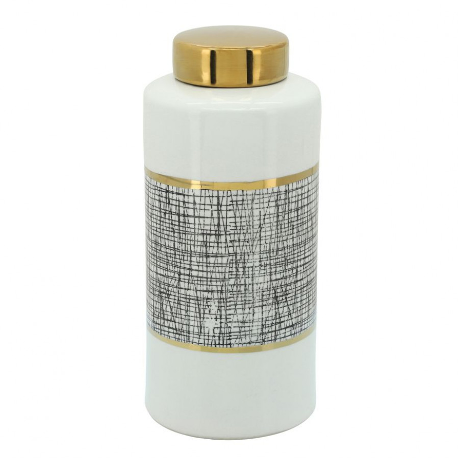 Sagebrook - 9" Jar With Lid