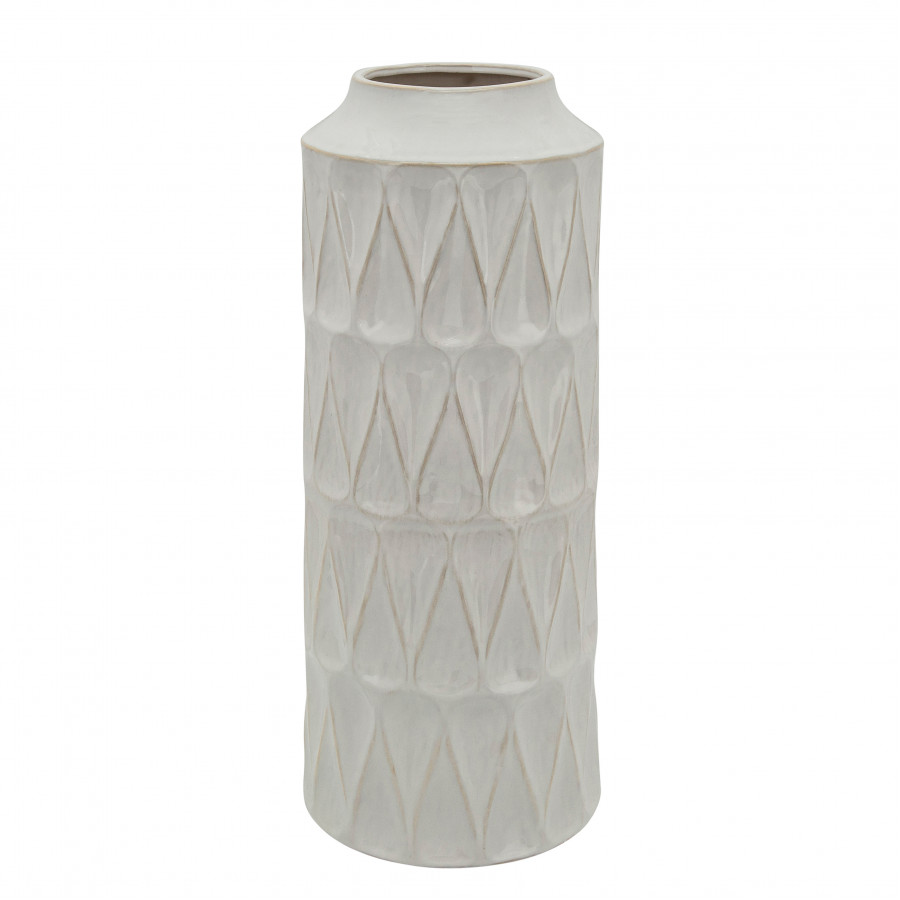 Sagebrook - 22" Teardrop Vase in White