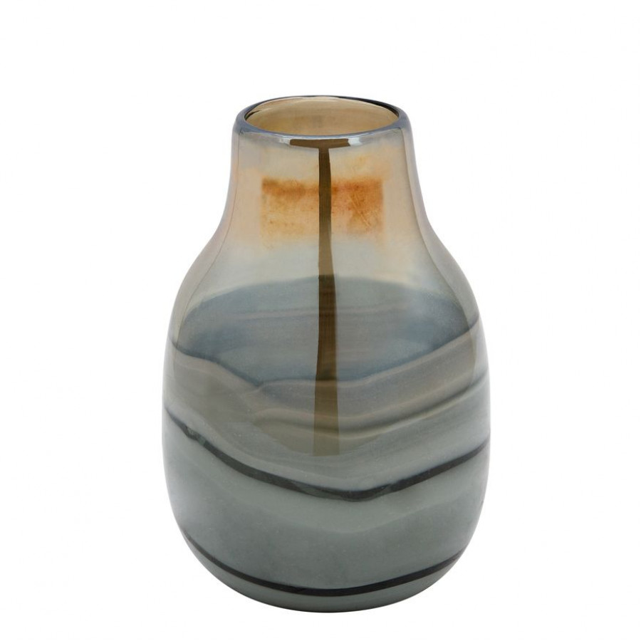 Sagebrook - 15935 Glass 10" Metallic Vase