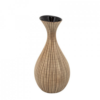 Sagebrook - 11" Oval Swirled Vase