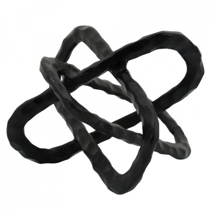 Sagebrook - 9" Metal Oval Links in Black