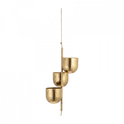 Sagebrook - 4" Metal 3-Hanging Planters