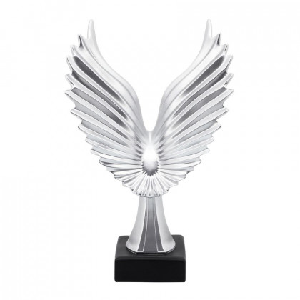 Sagebrook - 14" Resin Eagle Table Accent in Silver