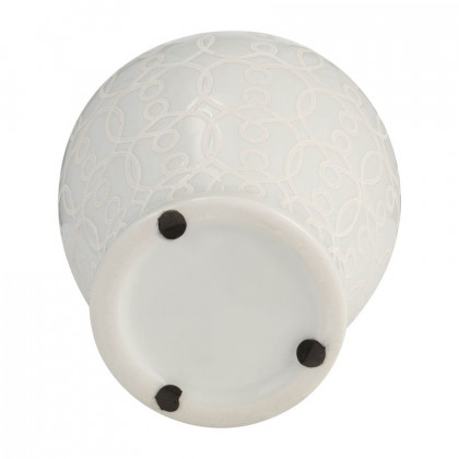 Sagebrook - 10" Temple Jar in Ivory
