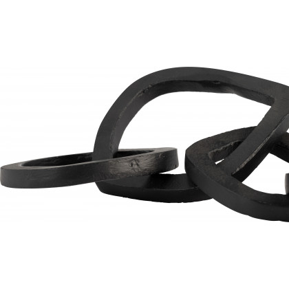 Sagebrook - 17" Metal 5-Link Chains in Black