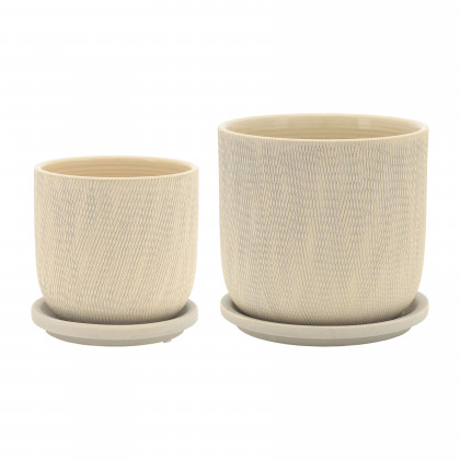 Sagebrook - 10" Mesh Planter With Stand