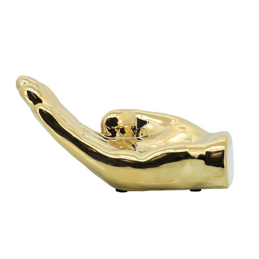 Sagebrook 8" Asking Hand - Gold