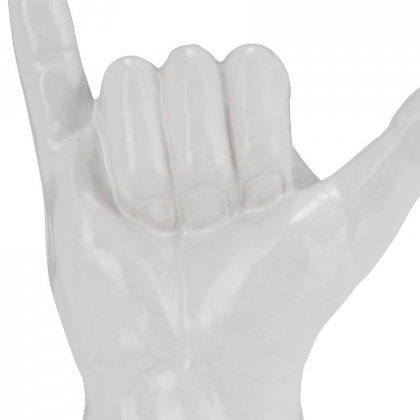 Sagebrook 7" "Hang Loose" Hand - White