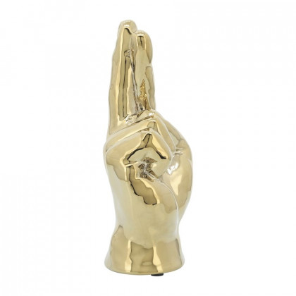 Sagebrook 8" Crossing Fingers - Gold