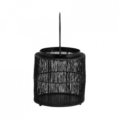 Sagebrook - 10.25" Metal Wire Lantern in Black