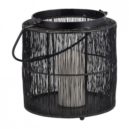 Sagebrook - 10.25" Metal Wire Lantern in Black