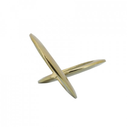 Sagebrook 12" Metal Circle Links - Gold