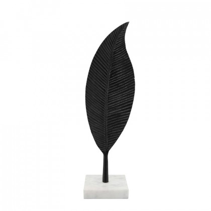 Sagebrook - 19" Metal Leaf Table Decor