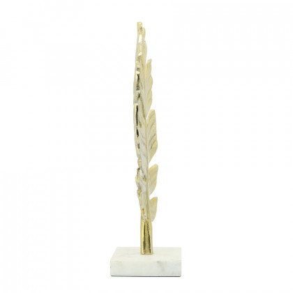 Sagebrook 17" Metal Palm Leaf Table Decor - Gold