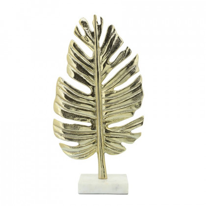 Sagebrook 17" Metal Palm Leaf Table Decor - Gold