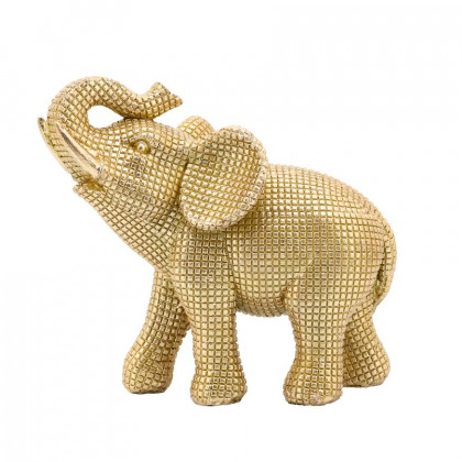 Sagebrook - 7" Resin Elephant Table Accent