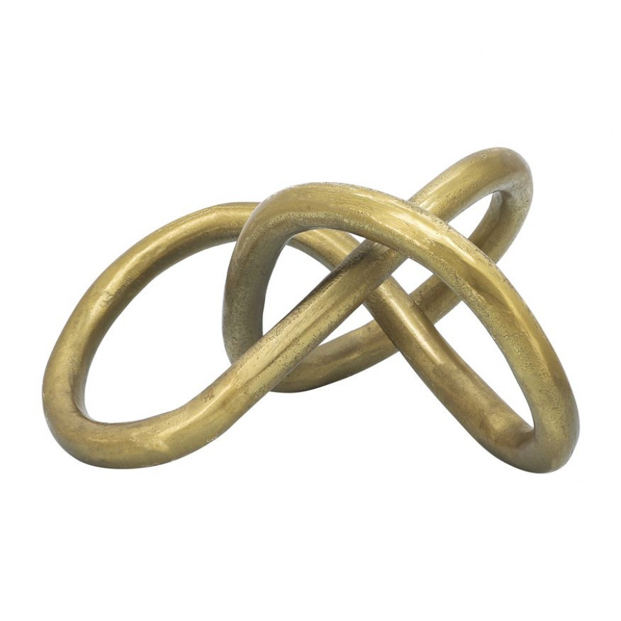 Sagebrook - 9" Metal Knot