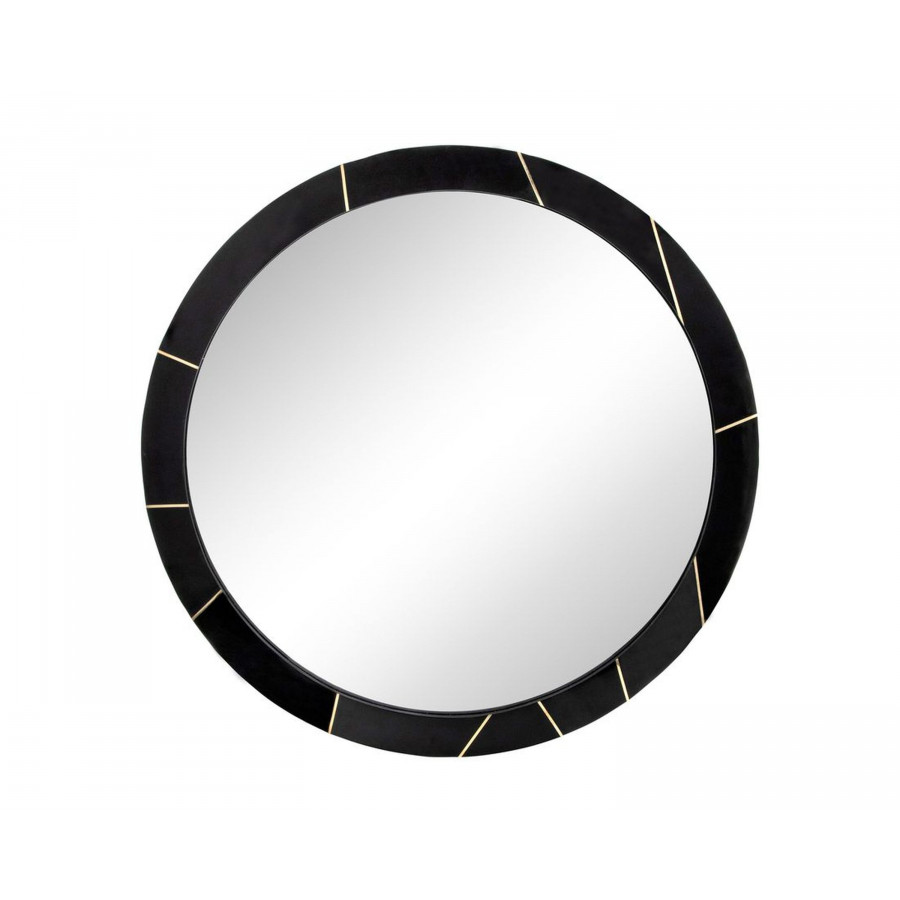 Sagebrook - Metal Black Mirror